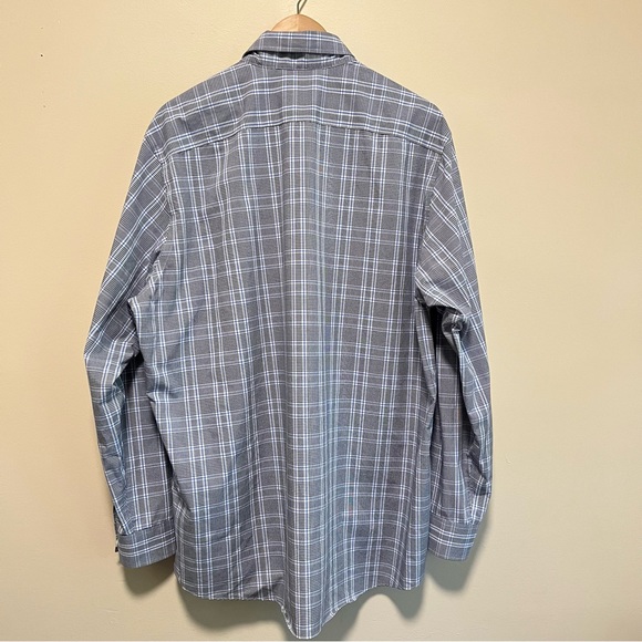 Michael Michael Kors Prince if Whales Check Plaid Button Up Shirt | Regular Fit - Picture 7 of 14